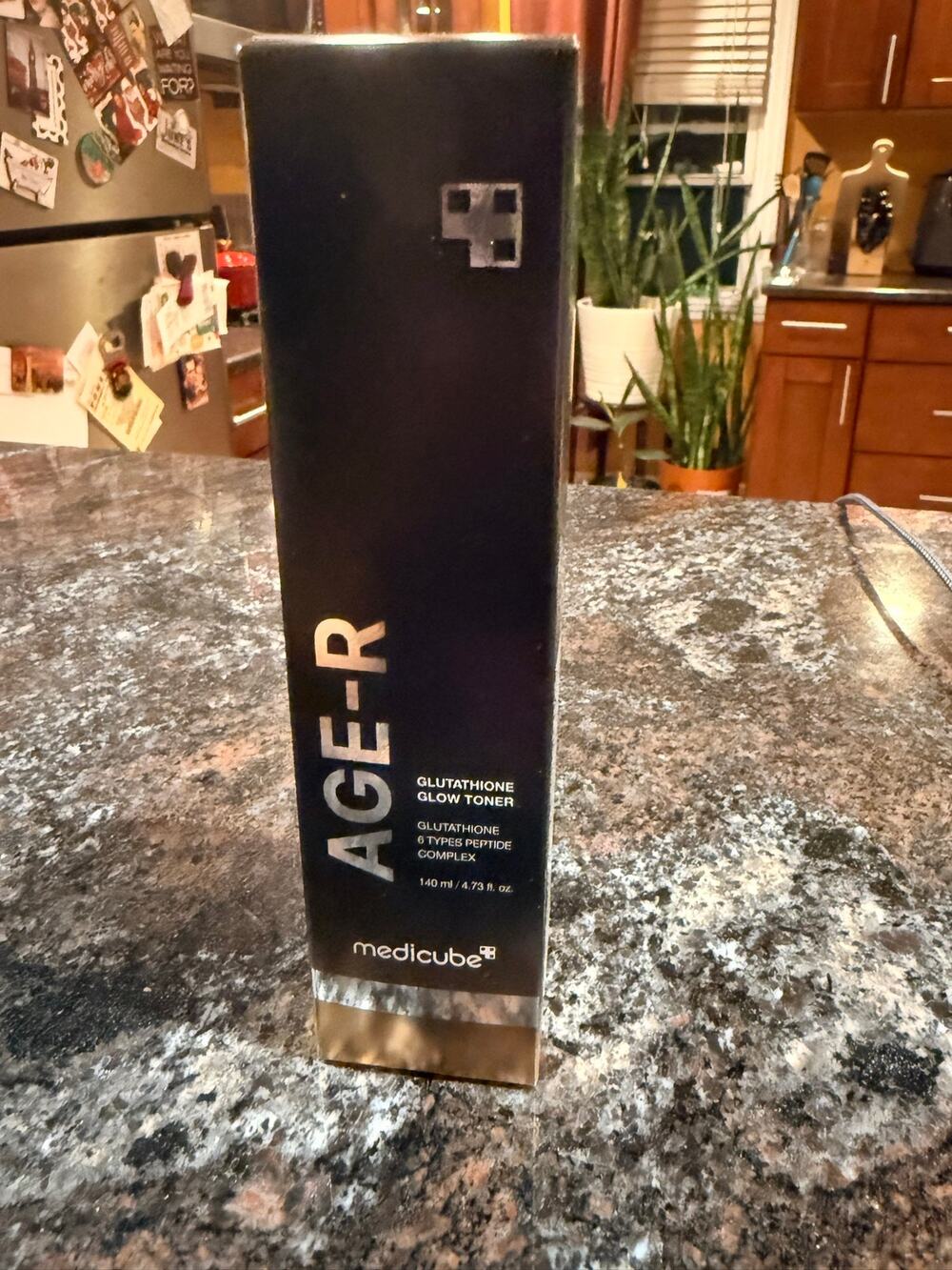 NIB Medicube AGE-R Glutathione Glow Toner 140ml - K-Beauty Glass Skin